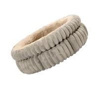 Dawutocap Soft Plush Cats Bed With Detachable Cushion Design For Indoor With Antislip Bottom Winter Autumns Comfortable Sleep Use Plush Bed