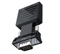 Dawutocap VGA To HDTV Adapter With Metal Connectors For Multimedia Transmission Reliabled VGA To Hdtv Set