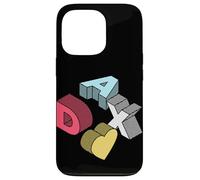 Dax First Given Name Retro Isometric Block Letters Case for iPhone 13 Pro