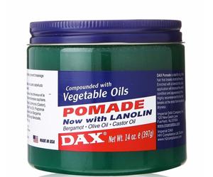 Dax Vegetable Oils Pomade with Lanolin Bergamot Olive Castor Oil / ALL SIZES