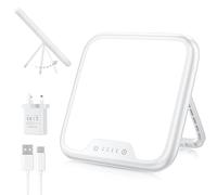 DAXING SAD Lamp, 10000 Lux SAD Light Therapy Lamp for Depression, SAD Light with 4 Timer Setting, Adjustable Brightness, SAD Lamp Light Therapy Full UV-Free Daylight Lamp for Seasonal Mood Changes