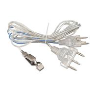 DAXJEROL Fencing Saber Foil Epee Body Cord, Stainless Steel and Plastic Transparent Fencing Head Wire for Competitions with Reliable Conductivity and Durable Build