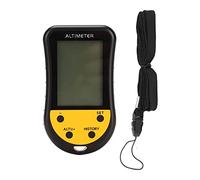 DAXJEROL Multifunctional Electronic Altimeter Barometer, Digital LCD Altimeter with Full Screen Backlit Display, Weather Forecast Electronic Dial for Outdoor Hiking Climbing Camping