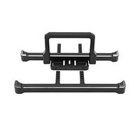DAXJEROL RC Crawler Front and Rear Bumpers, Aluminum Alloy Replacement Parts for - 4 1/10 RC Car, Durable Split Design with Hidden Screws and Tow Hook Mounts