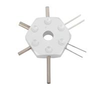 DAXJEROL Terminal Tool 56500, High Hardness Quick Release Terminal Remover with Multiple Ports for Wire Disassembly, Durable Metal Electrical Connector Removal Tool for Automotive and