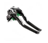 DAXRIVO Motorcycle Brake Clutch Levers Brake Clutch Lever Motorcycle CNC Adjustable Levers for VOGE for DS 800X DSX 800 2025-2026(Long Green)