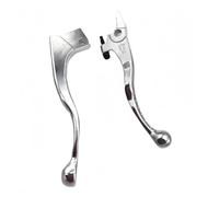 DAXRIVO Motorcycle Brake Clutch Levers for Kawasaki Series KLX250 KDX250 Baja Off-Road Vehicle Modified Horn for Rally Clutch Brake Handle(Red)