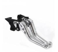 DAXRIVO Motorcycle Brake Clutch Levers for Kawasaki Z650 Z-650 2017-2024 Accessories Motorcycle Short Brake Clutch Levers Handle(Silver)