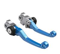 DAXRIVO Motorcycle Brake Clutch Levers for TE 300 250 FE 350 450 501 2022-2024 BrakTec Folding Brake Clutch Lever for GasGas EC(Blue)