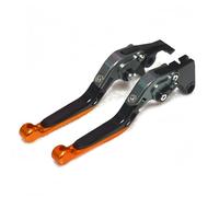 DAXRIVO Motorcycle Brake Clutch Levers for Yamaha YZF R6 1999-2005 Motorcycle CNC Adjustable Folding Extendable Brake Clutch Levers Handle(NO.03)
