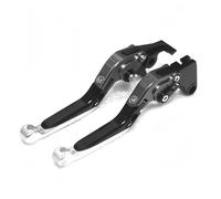 DAXRIVO Motorcycle Brake Clutch Levers for Yamaha YZF R6 1999-2005 Motorcycle CNC Adjustable Folding Extendable Brake Clutch Levers Handle(NO.07)