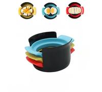 DAXUQIL 3-in-1egg Cutter,Egg Slicer，Capable of Cutting Cooked Eggs,Soft Fruits, and Vegetables, Making Breakfast and Salads Simple