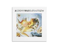 DAXXIN Dire Straits Alchemy Dire Straits Live Canvas Poster Wall Art Decor Print Picture Paintings for Living Room Bedroom Decoration Unframe-style 12x12inch(30x30cm)