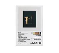 DAXXIN HEROES & VILLAINS Metro Boomin 12 Canvas Poster Bedroom Decor Sports Landscape Office Room Decor Gift Unframe-style 12x18inch(30x45cm)