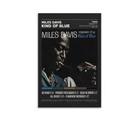 DAXXIN Miles Davis Kind of Blue 5 Canvas Poster Wall Art Decor Print Picture Paintings for Living Room Bedroom Decoration Unframe-style 24x36inch(60x90cm)