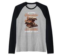 Day 12 Without Chocolate, Lost Hearing in My Left Eye_- Raglan Baseball Tee