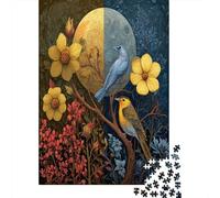 Day And Night Are Equal, Spring, Flowers, Birds Rätsel Für Erwachsene || 38x26cm/1000pcs Puzzles Lernspiele Home Decor Puzzles