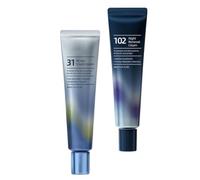 Day and Night Face Moisturizer Cream for Women, Blue Emulsion | Deep Repairing Support, Brightening Day Care, Simple Two-step Routine, for Tired Face Skin