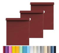 Day and Night Light Blinds 120 x 60 cm Insulated UV Protection Child Safe Easy Fit Straight Edge Dim-Out Roller Blind Easy Fit Roller Blinds for Home Office Bedroom, Red Wine