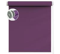 Day and Night Light Blinds 35 x 160 cm Insulated UV Protection Child Safe Easy Fit Shade Blinds Vision Curtains Easy Fit Roller Blinds for Bathroom,The Office, Purple