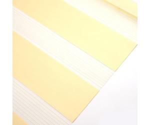 Day and Night Roller Blind Blackout & Translucent Window ain Thermal Ilated Ideal for Home Office Yellow 1.0x1.2m Slish & Functal