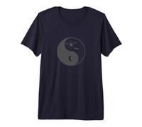 Day and Night Yin and Yang Signs Premium T-Shirt