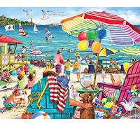 Day at the Beach Jigsaw Puzzle 1000 Piece
