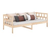 Day Bed Guest Sofa Occasional Sofa Bed Daybed Couch Solid Wood Pine vidaXL