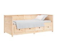 Day Bed Sleepover Sofa Occasional Guest Bed Sofa Bed Solid Wood Pine vidaXL