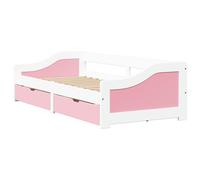 Day Bed with 2 Drawers Bedroom Sofa Bed Couch IRUN Solid Wood Pine vidaXL