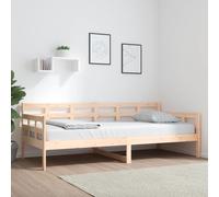 vidaXL Day Bed without Mattress Solid Wood Pine 90x200 cm
