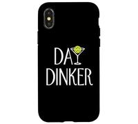 Day Dinker Pickleball Martini Case for iPhone X/XS