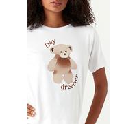 Day Dreamer Teddy Tee Select Fashion White XL