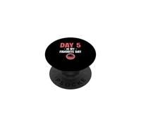 Day Five Is My Favorite Day IVF Nurse In Vitro Fertilization PopSockets Adhesive PopGrip