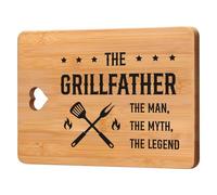 Day Gifts for Dad from Daughter Son, Dad Birthday Gifts, Birthday Gifts for Dad, Presents for Dad with Touching Words, Fathers Day Bamboo Cutting Board Gifts.
