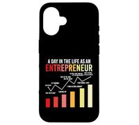 Day In The Life As Entrepreneur Self Employed Case for iPhone 16