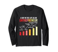 Day in The Life As Entrepreneur Self Employed Long Sleeve T-Shirt