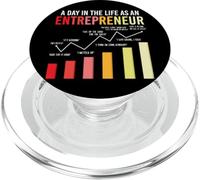 Day In The Life As Entrepreneur Self Employed PopSockets PopGrip for MagSafe