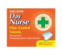 Day Nurse Non-Drowsy 18 Tablets 18 tablets