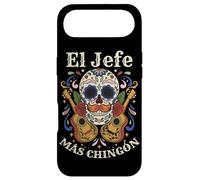 Day of Dead El Jefe Más Chingón Sugar Skull Mexican Boss Case for iPhone Air