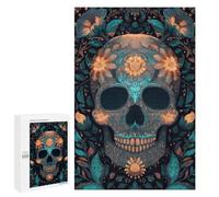 Day of The Dead Artwork Puzzle 1000 Teile Schwer Puzzle Spielzeug Lernspiel Impossible Herausforderungsspielzeug Für Erwachsene Kinder 1000 PCS