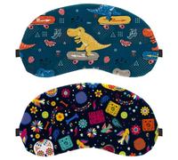 Day of the Dead Background 2-Pack Light-Blocking Soft Breathable Eye Patch Sleeping Masks