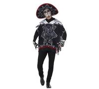 Day of the Dead Bandit Fancy Dress Costume