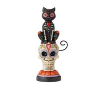 Day of the Dead Black Cat Figurine - Heartwood Creek by Jim Shore