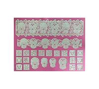 Day Of The Dead Cake Lace Mat