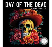 Day of the Dead Calendar 2026 | Sugar Skulls Dia De Muertos Mexico Wall Calendar | 12" x 24" | Marble City Press | Hand-Drawn Mexican Folk Art Illustrated Marigolds Ofrenda