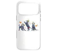 Day of the Dead Colorful Skeleton Dogs Mexican Halloween Case for iPhone 17 Pro Max