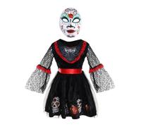 Day of the Dead Costume I Love Fancy Dress Multi XL