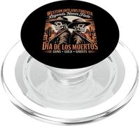 Day of the Dead Cowboy Skeletons - Wild West PopSockets PopGrip for MagSafe