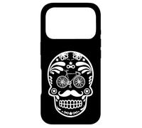 Day of the Dead Cycling Sugar Skull Love to Ride Design Case for iPhone 17 Pro